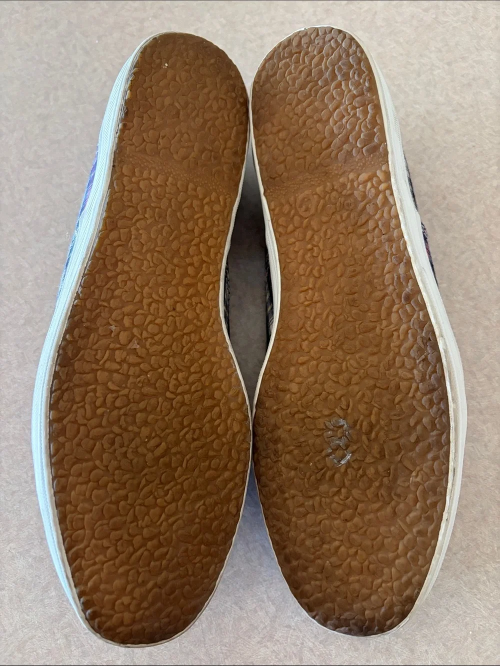 Keds plaid canvas